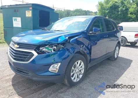 2021 Chevrolet Equinox Fwd 2Fl from USA, damaged, VIN 2GNAXJEV1M6150522